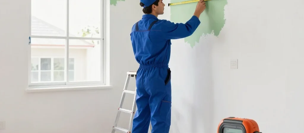 Mide antes de cotizar un trabajo de pintura